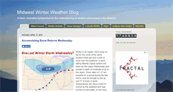 Desktop Screenshot of midwestweather.org